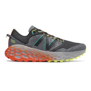 New Balance Fresh Foam More Trail v1 in Black/Dark Blaze